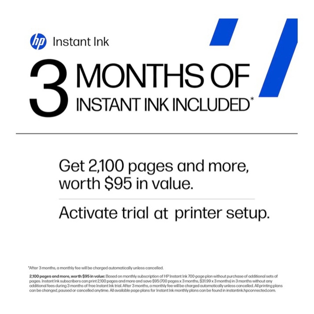 HP White DeskJet 2827e All-in-One Printer - Picture 9 of 16